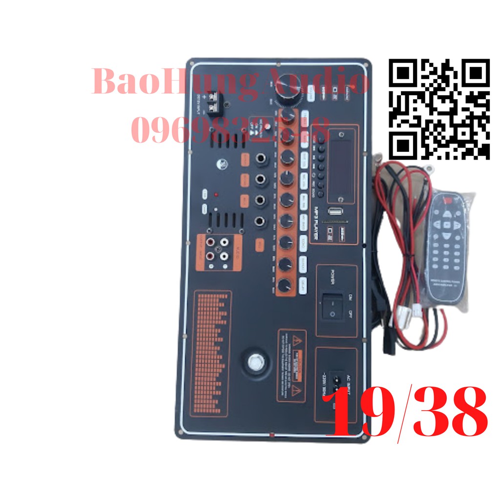 Bo mạch công suất lớn nguồn xuyến T20 19/38 chuyên lắp cho loa kéo đôi, loa kéo đơn 4 tấc 5 tấc.