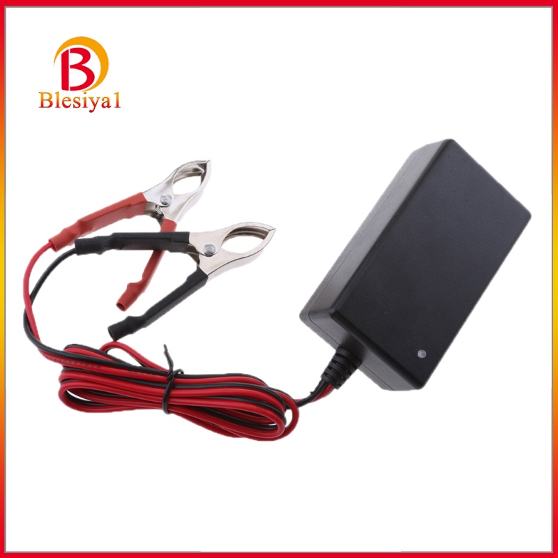 [BLESIYA1]12V 14.6V 1A Lead Acid Battery Charger For Toy Car Motor Quad Bike