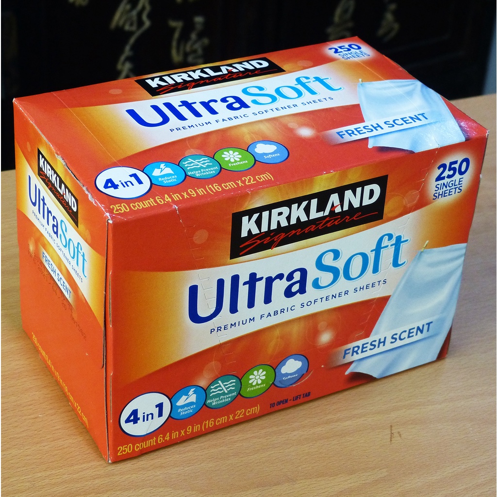 Giấy xả Kirkland Signature Ultra Soft Premium Fabric Fresh Scent