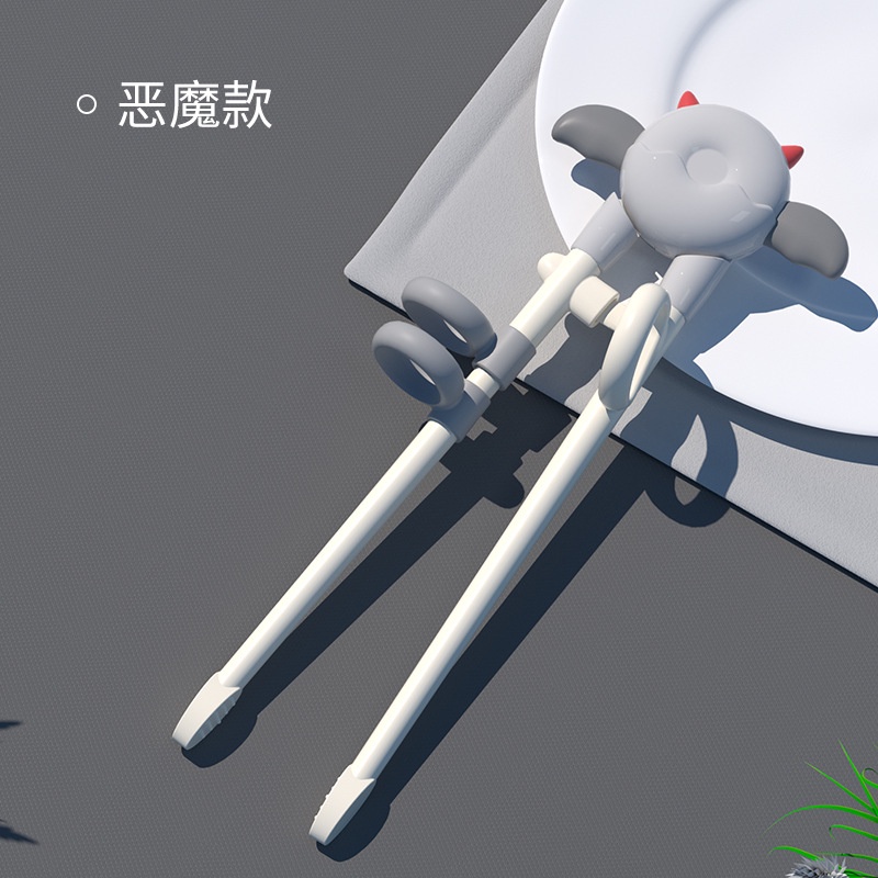 Đũa Tập Ăn Họa Tiết Hoạt Hình Xinh Xắn Dành Cho Bé