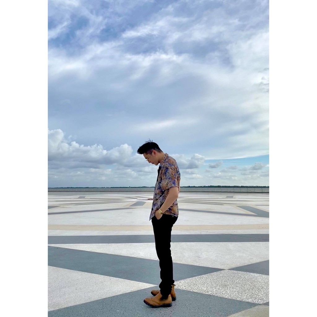 Áo sơ mi nam họa tiết ngắn tay MOROW A02 | BigBuy360 - bigbuy360.vn