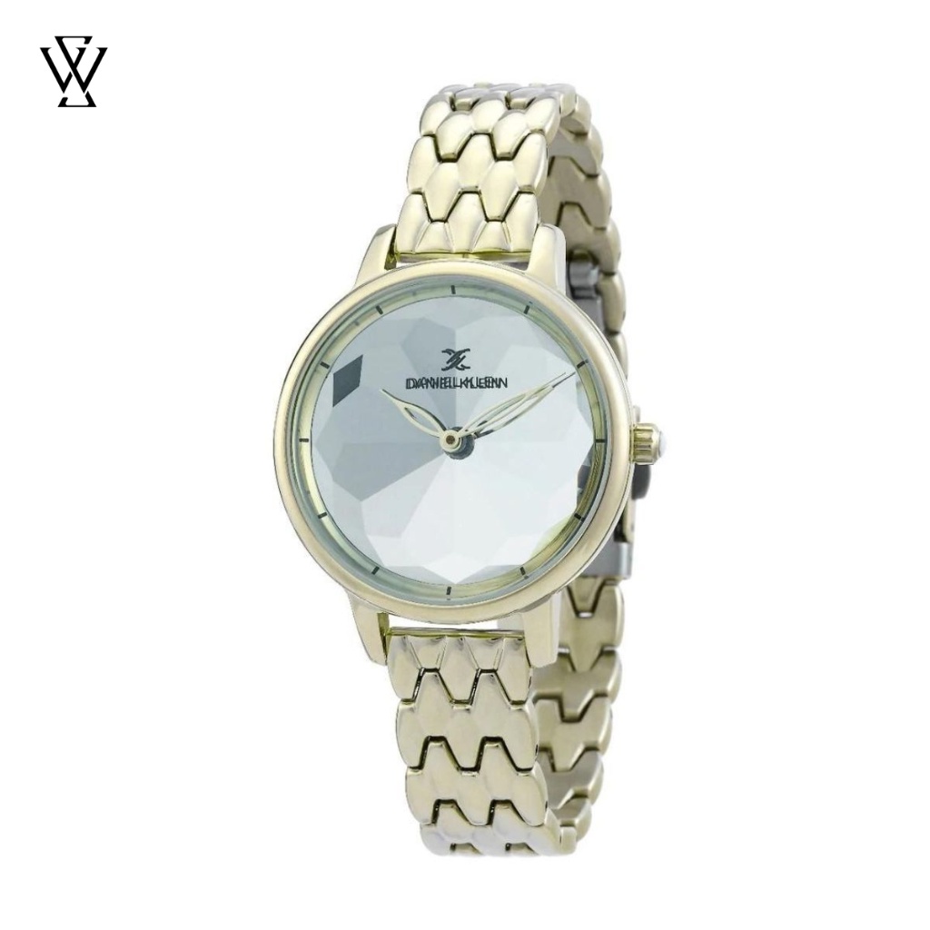 Đồng Hồ Quartz Nữ Daniel Klein WATCHSTORE DK.1.12280.2 Thiết Kế Mặt Kính Khoáng 35mm, Dây Kim Loại Và Vỏ Thép Không Gỉ