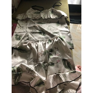Bộ ngủ lụa 2 dây mẫu mới chất lụa băng ngọt ngào nhiều mẫu [Kèm ảnh thật]