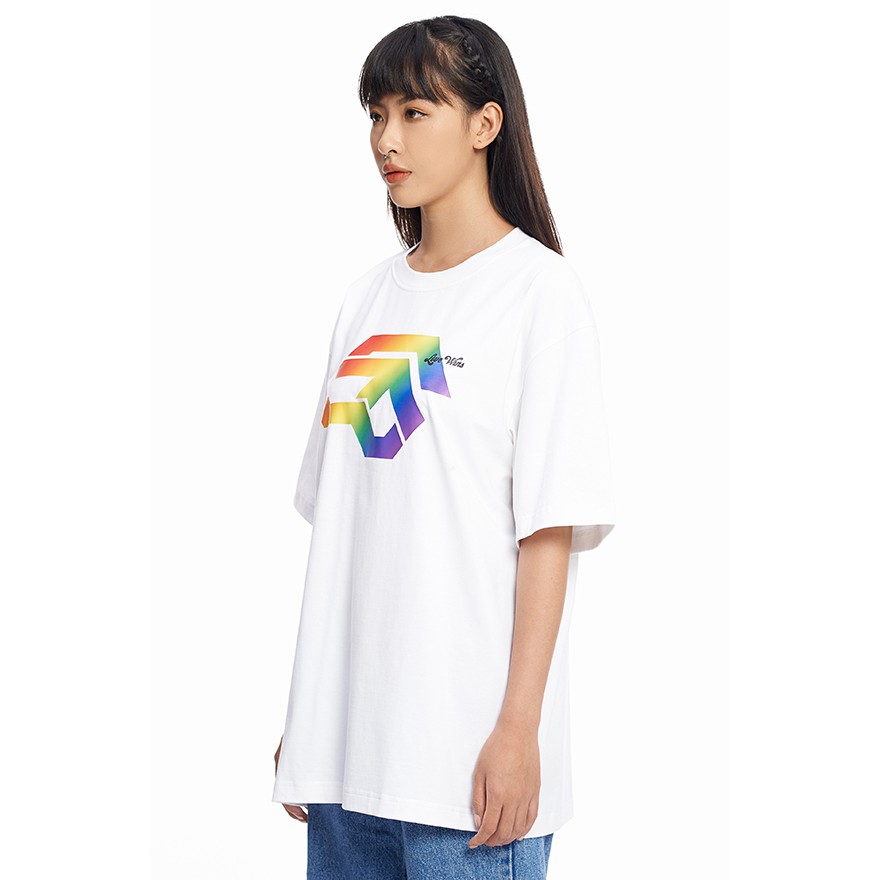 5THEWAY® /love win/ 2020 NEW TEE™ in WHITE aka Áo Thun Trắng Tay Ngắn