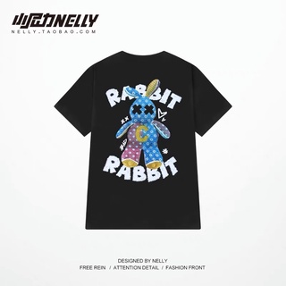 [có sẵn] Áo thun Nely cộc tay thỏ RABBIT (Mã THDX8700AA)