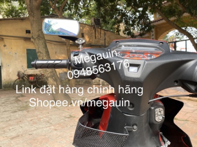 Gương kính chiếu hậu xe máy Biker B10-L10 chính hãng Ferri Bikedecor