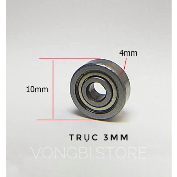Set 10 vòng bi bạc đạn 623zz  NMB Thailand Chất Lượng Tốt