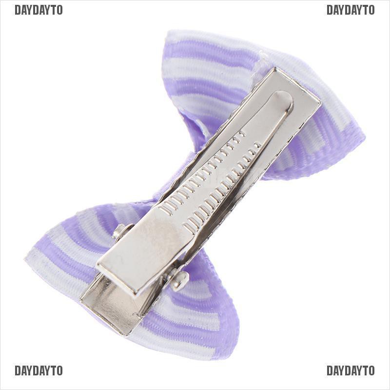 Bộ 10 Kẹp Tóc Nơ mini Cho Bé Gái