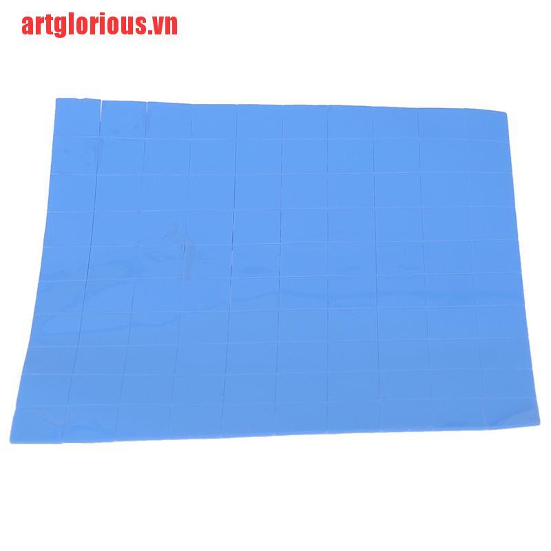 Bộ 100 Miếng Tản Nhiệt Cpu Artglious 10x10 X 0.5mm | BigBuy360 - bigbuy360.vn