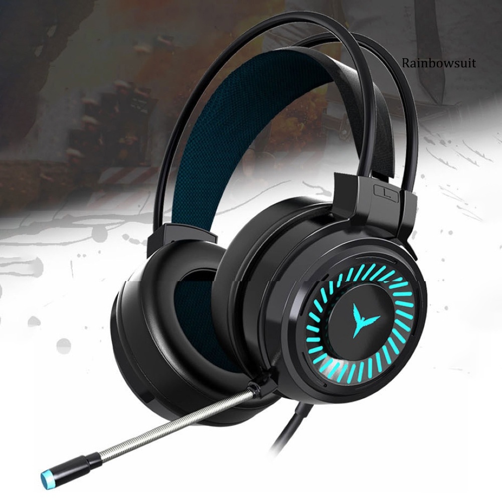 Tai nghe gaming rb- g58 có đèn led và mic cho pc / laptop