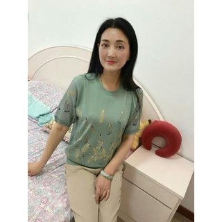 ÁO THUN ĐẸP CHO MẸ CHO BÀ ( lá cây)