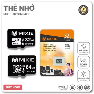 Mua Thẻ nhớ Mixie micro SDHC U3 tốc độ đọc 95Mb/s (Chuyên camera IP  điện thoại  camera hành trình ) - Bảo hành 36 tháng