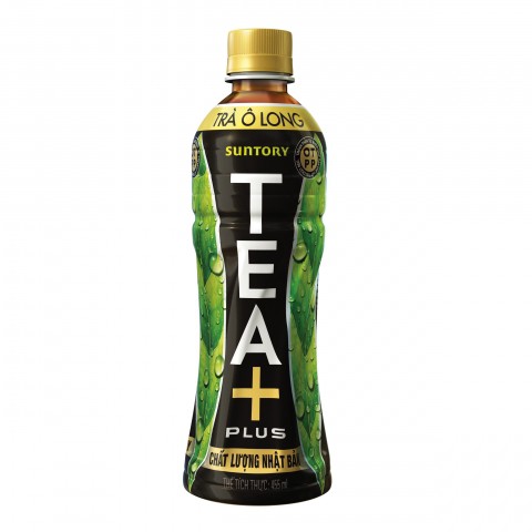 Trà ô long Tea Plus - chai 455ml