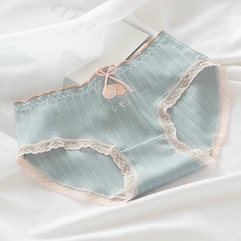 Combo 5 Quần lót cotton cho học sinh sinh viên họa tiết caro