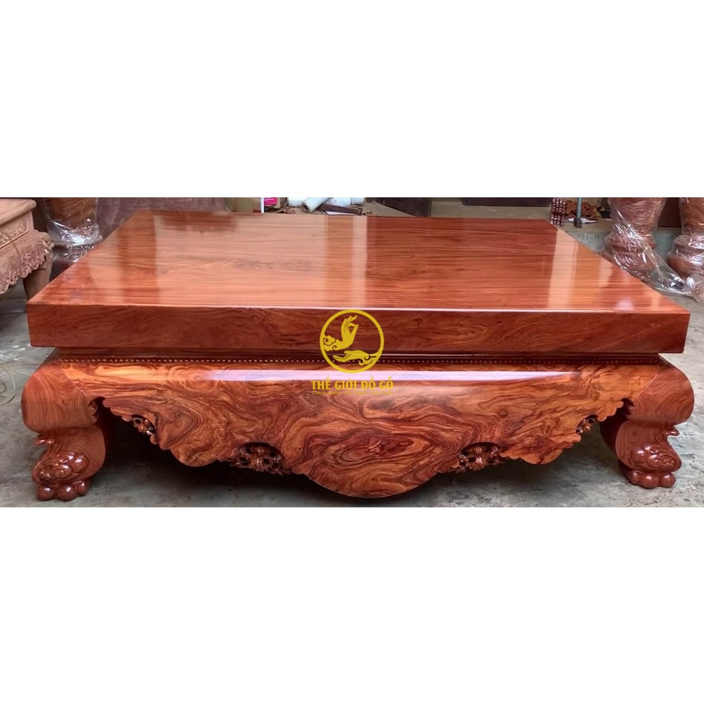 Sập nằm nguyên khối gỗ hương