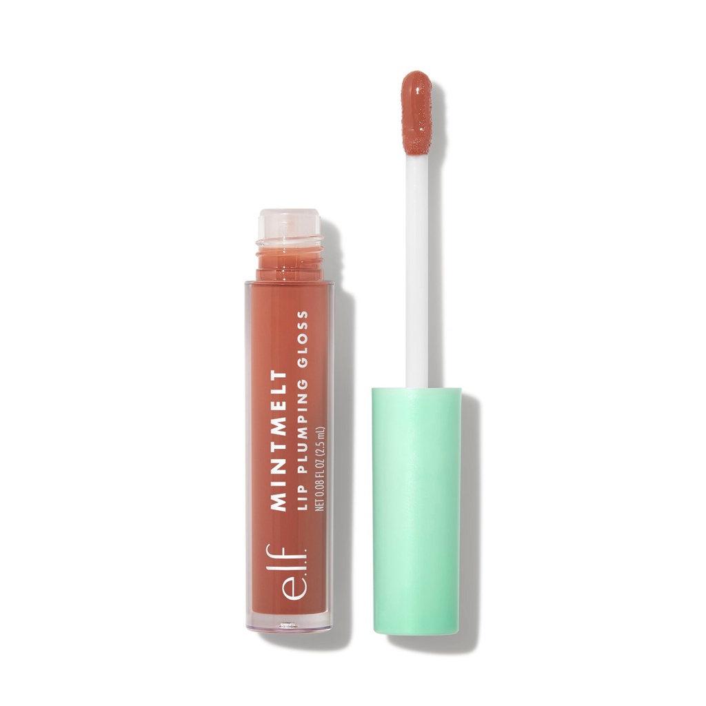 Son bóng dưỡng môi làm căng mịn ELF Lip Plumping Gloss Mint Melt - Mint Chocolate