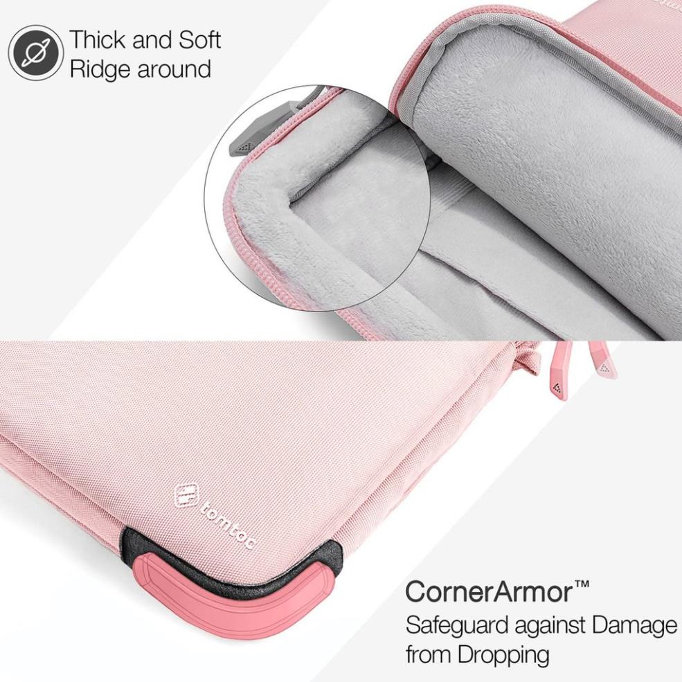 TÚI XÁCH TOMTOC (USA) MESSENGER BAGS MACBOOK 13″ PINK – A45-C01C