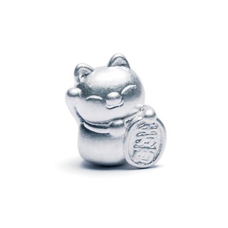 ANCARAT - Charm Bạc Mèo Chiêu Tài C21 ( Tết Vòng tay theo yêu cầu)