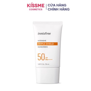 (CÓ BILL) Kem Chống Nắng Innisfree Triple Shield SPF 50+ PA++