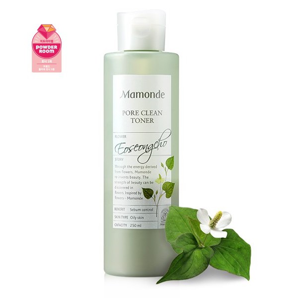 Nước hoa hồng Mamonde Pore Clean Toner Mamonde diếp cá cho da dầu mụn