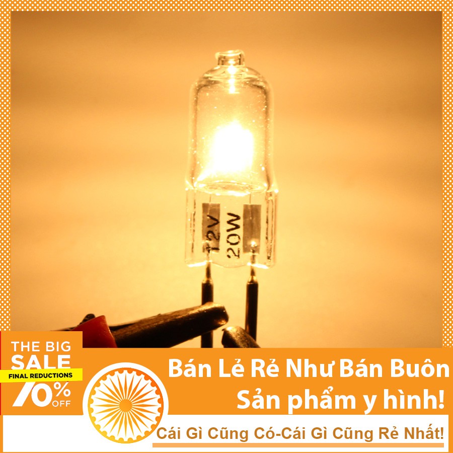 Bóng Đèn Halogen 25W 12V - Đèn Xông Tinh Dầu Điện 69