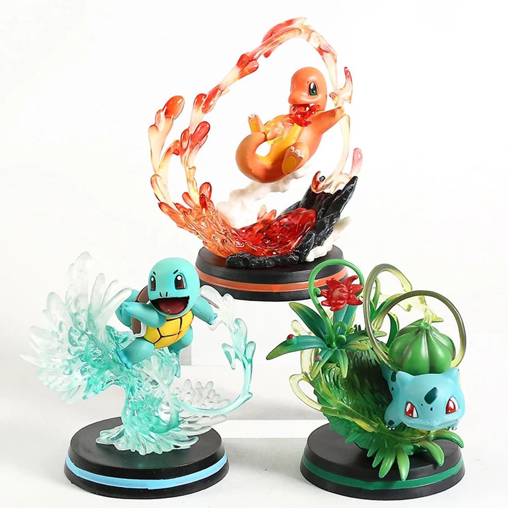 Mô hình nhân vật hoạt hình Pokemon bằng PVC dùng cho trang trí dễ thương
