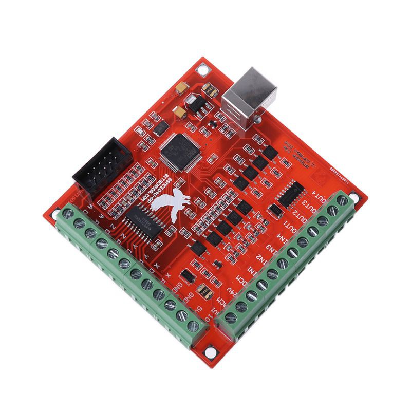 CNC USB MACH3 100Khz Breakout Board 4 Axis Interface Driver Motion Controller DIY Accessories