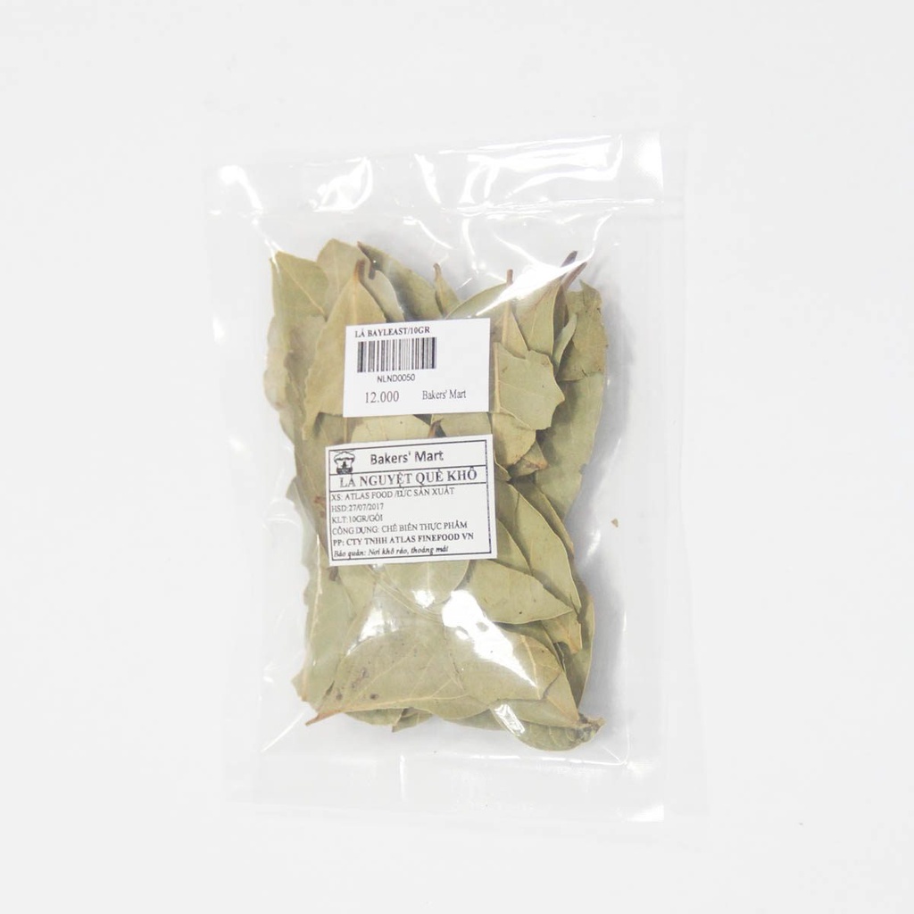 Lá nguyệt quế khô- lá bay leaves 500gr