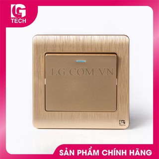 Công tắc đơn 1 chiều và 2 chiều C60 series, Gold Champage chính hãng LGtech