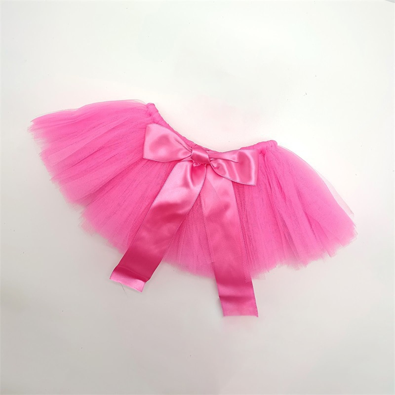 Set 2 Món Phụ Kiện Chụp Ảnh Gồm Chân Váy Tutu + Băng Đô Hoa Dễ Thương Cho Bé Sơ Sinh