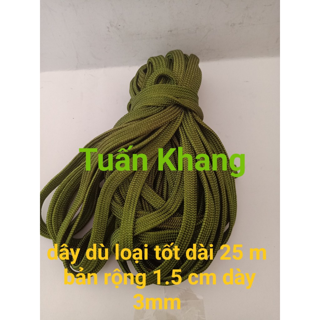 Dây dù bóng loại tốt cột hàng , giăng võng  25 mét