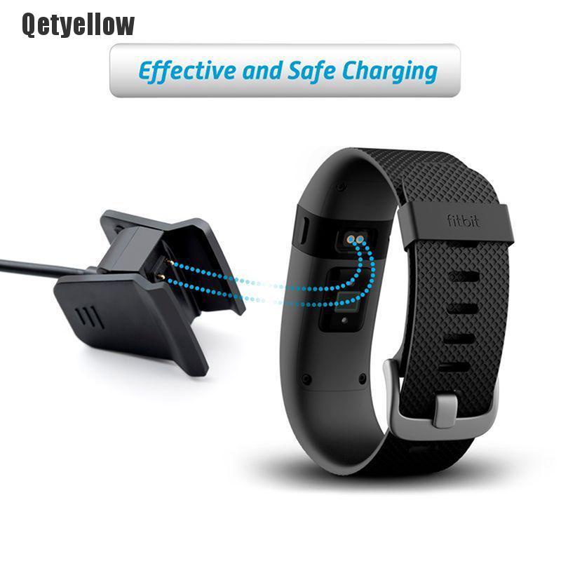 Dây Cáp Sạc Usb Màu Vàng Cho Vòng Đeo Tay Thông Minh Fitbit Alta Hr