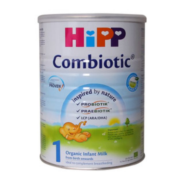 Sữa HiPP Combiotic Organic số 1 800g