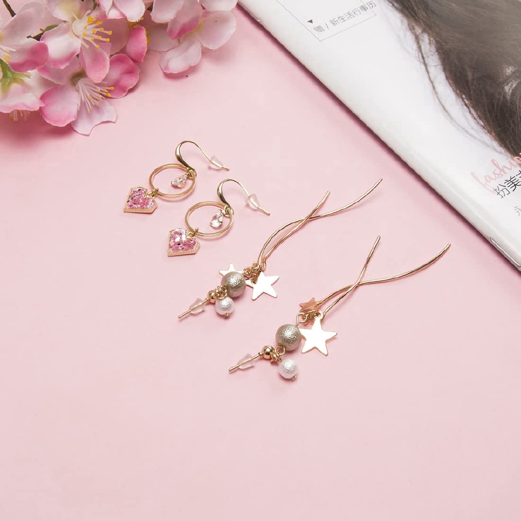 Set 1000 Bông Tai Bằng Silicon Mềm