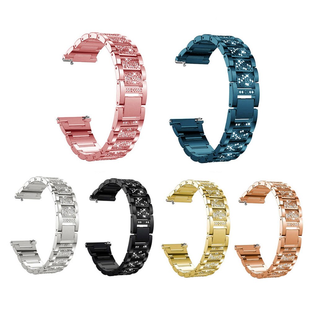 Dây Đeo Đồng Hồ Kim Loại 20Mm 22mm Cho Samsung Galaxy Watch4 3 Band for Galaxy Watch Active 2 S3 S2