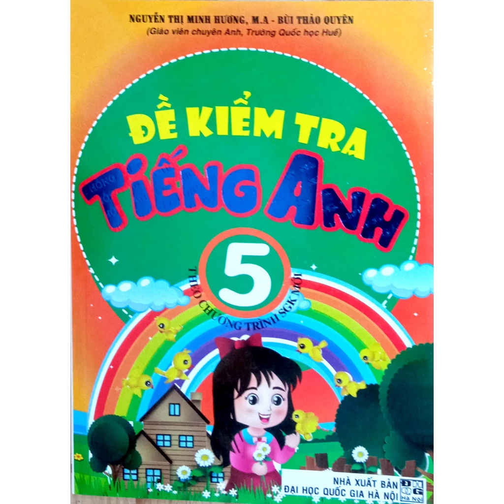 Sách - Đề kiểm tra Tiếng Anh 5 (Theo chương trình SGK mới)