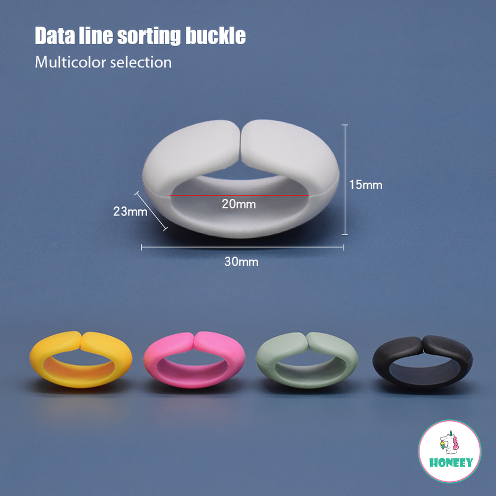 Kẹp Giữ Dây Cáp Gọn Gàng Bằng Silicon