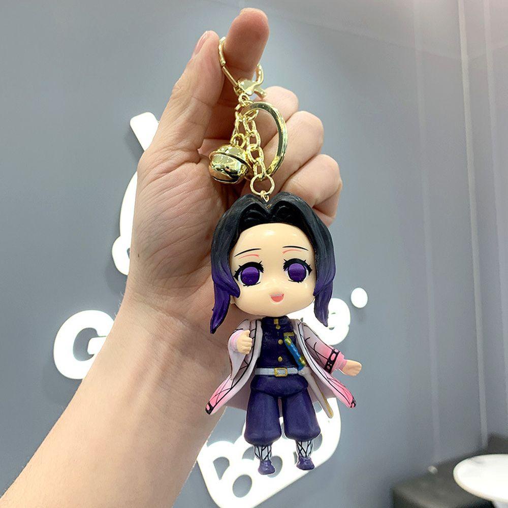 Móc Khóa Trang Trí Chất Lượng Cao Hình Hoạt Hình Demon Slayer WMES15H DIY