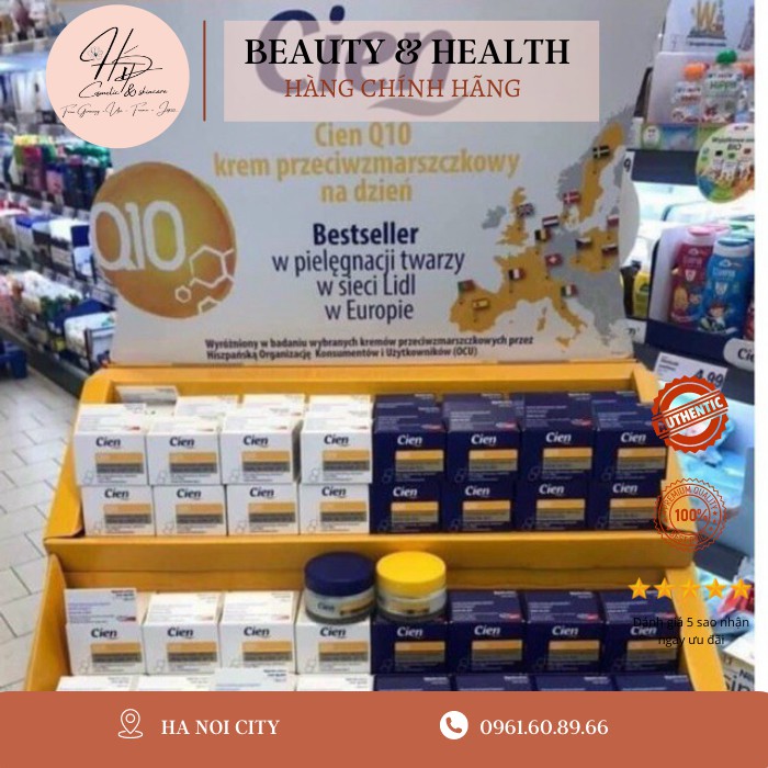 KEM DƯỠNG CIEN Q10 CHỐNG LÃO HOÁ