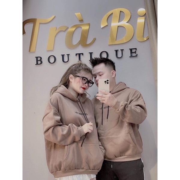 [Mã 12FASHIONSALE giảm 12% đơn 99K] áo nỉ hoodie das nâu | BigBuy360 - bigbuy360.vn