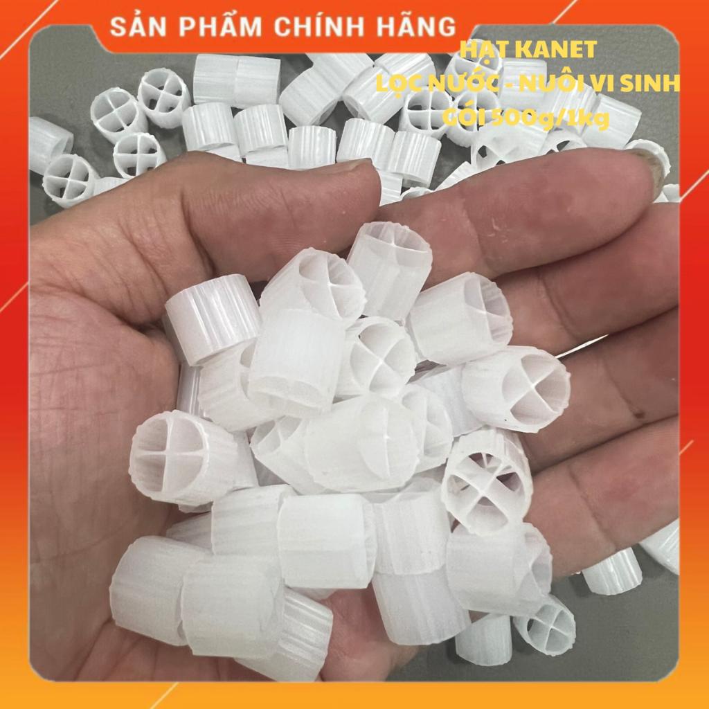 Hạt Kanet Lọc Nước Hồ Cá - Hạt Lọc Kaldnes Gói 500g/1Kg Hàng Cao Cấp