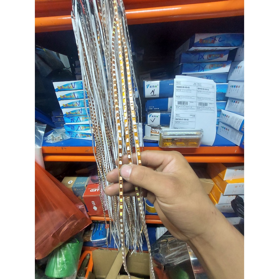 Dây led nháy đuổi 7 màu dài 0.9÷1m điện  24v