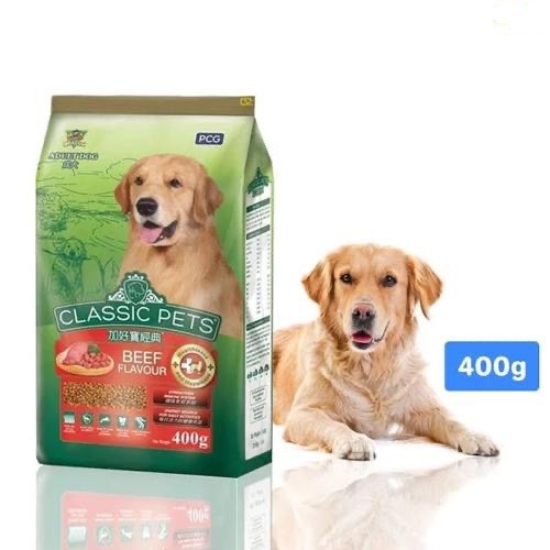 Thức ăn cho chó trưởng thành Classic Pets gói 400gr