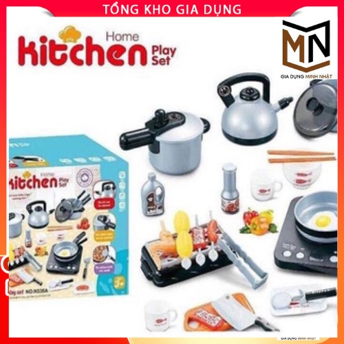 Đồ chơi nấu ăn kitchen play set 36 món