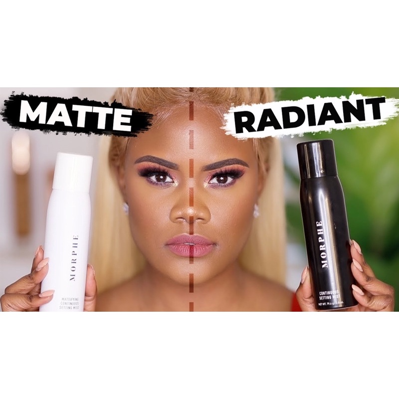 XỊT KHÓA MAKEUP CẤP ẨM MORPHE COTINUOUS SETTING MIST