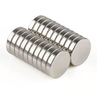 Nam châm viên 10x3mm trụ tròn, nam châm tròn dẹt lực hít siêu mạnh