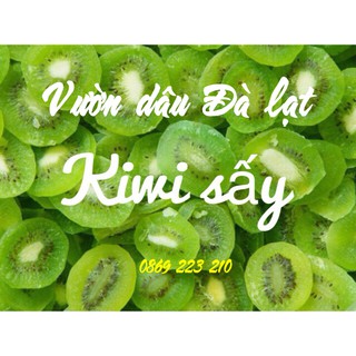 Mứt kiwi sấy dẻo 500g vườn dâu Đà Lạt
