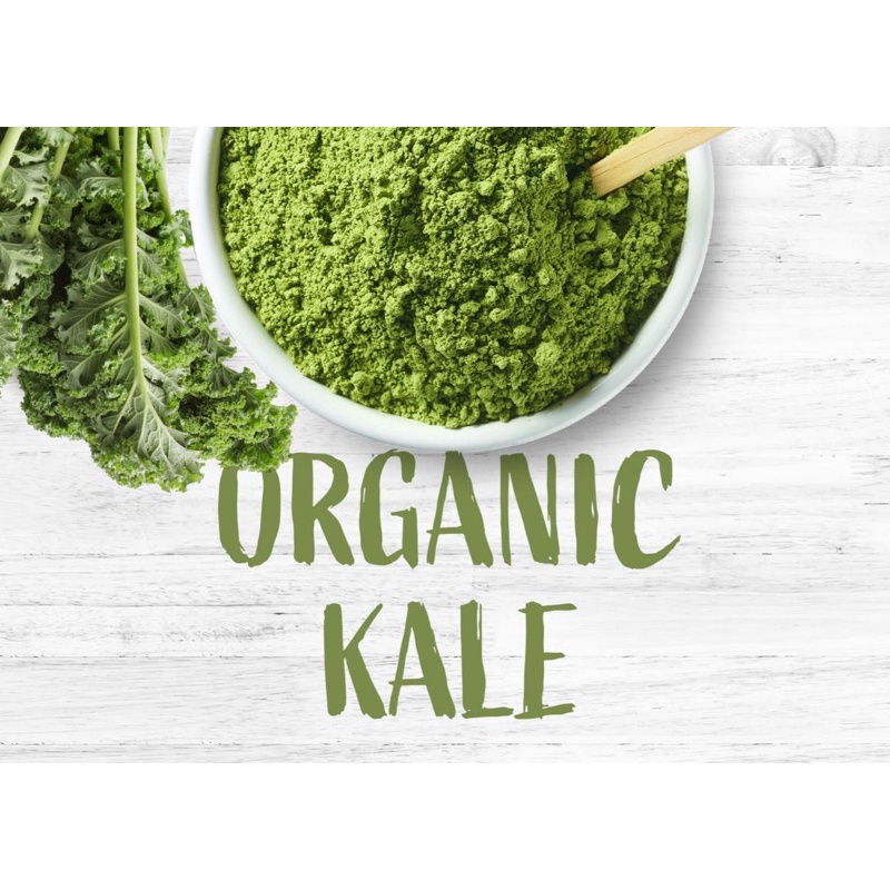 Bột cải Kale organic ( Bột cải xoăn ) sấy lạnh - Đẹp da, giảm cân, detox, tốt cho sức khoẻ