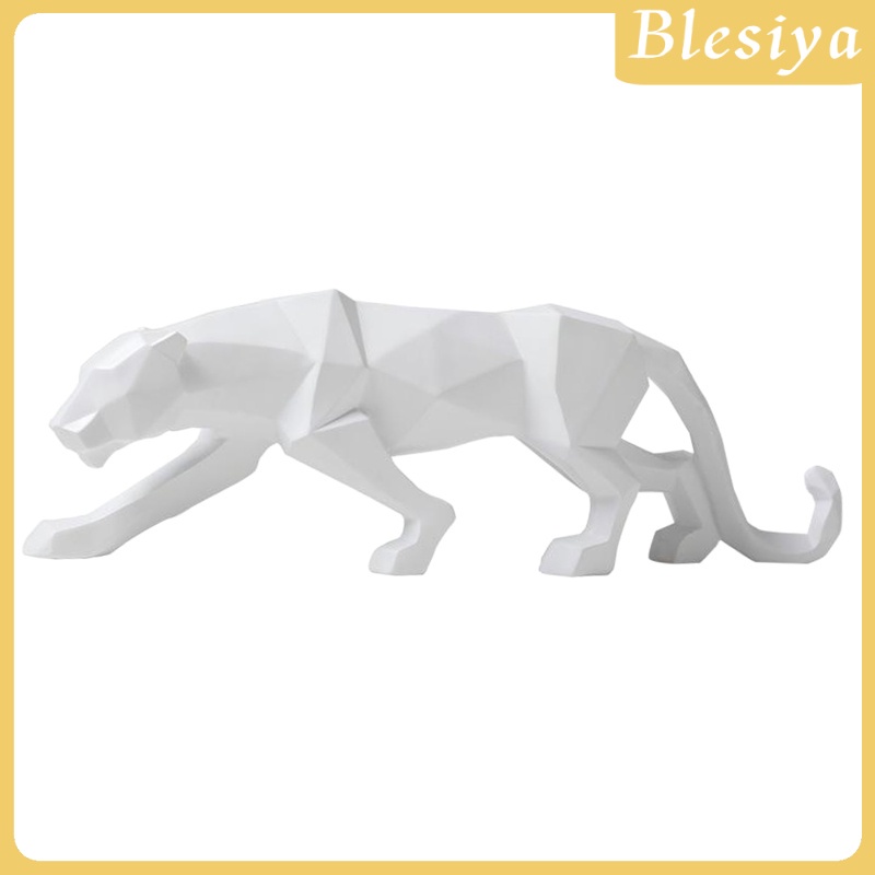 Tượng Báo Đen Tương Phản Hiện Đại Trang Trí Nhà Cửa