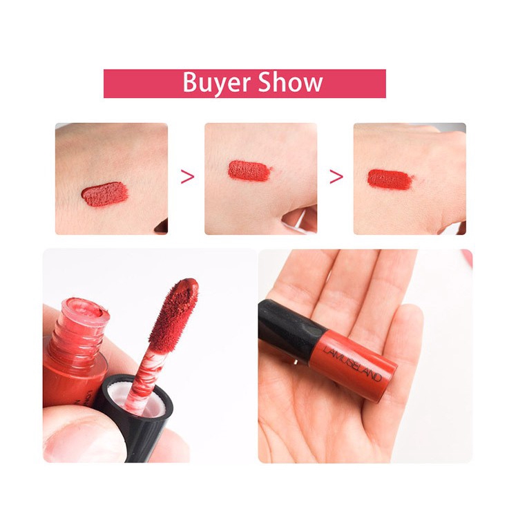 [Hàng mới về] Son lì LAMUSELAND không dính cốc 12 màu sắc tươi sáng lựa chọn | BigBuy360 - bigbuy360.vn